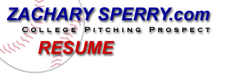 zacharysperry.com - Resume